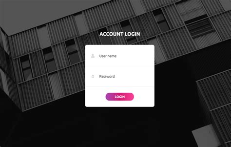 Login Template Title